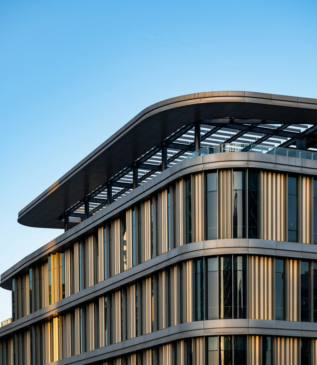 modern commercial building